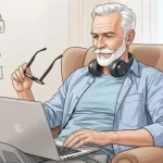 homem-maduro-com-computador-no-colo-e-fone-de-ouvido