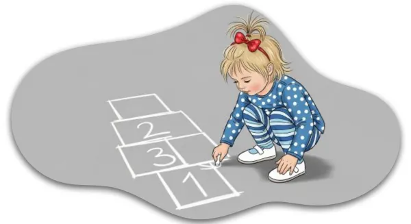 ilustracao-de-menina-de-2-anos-pintando-uma-amarelinha-no-chao-1