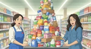 mulher-no-supermercado-comprando-uma-mutidao-de-mantimentos-1