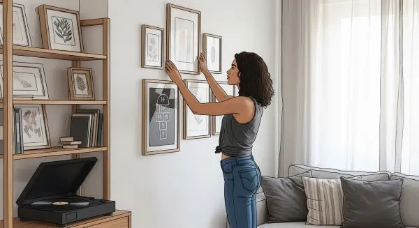 mulher-se-equilibrando-em-uma-corda-com-pratos-e-cesto-nas-maos