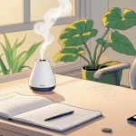 Ilustração estilo flat design de brain damp