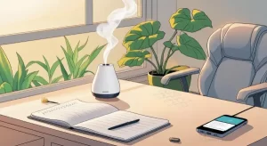 Ilustração estilo flat design de brain damp