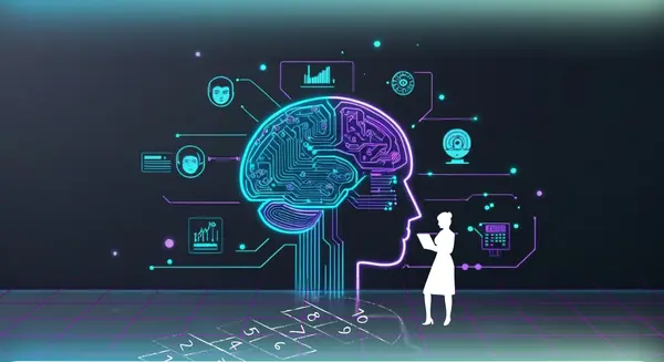 ilustração inteligencia artificial