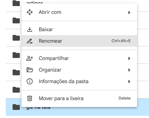 Como Criar e Organizar Pastas no Google Drive