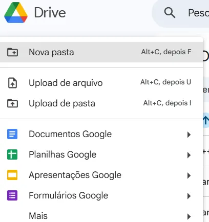 Como Criar e Organizar Pastas no Google Drive